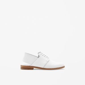 COS White Oxford Shoes with Elastic Back  EU 40